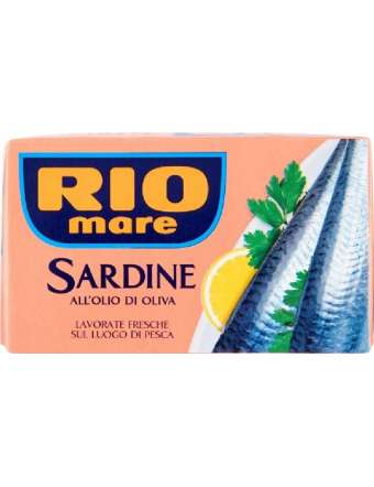 RIO MARE SARDINE ALL'OLIO D'OLIVA GR 120