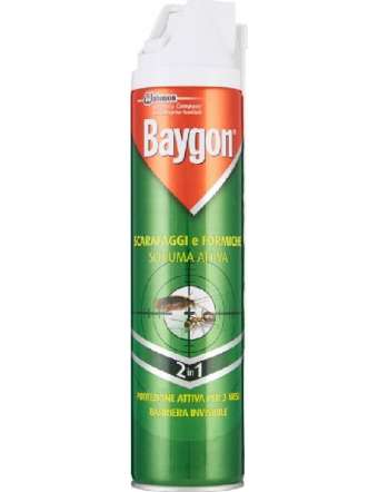 BAYGON SCHIUMA ATTIVA SCARAFAGGI & FORMICHE ML 400