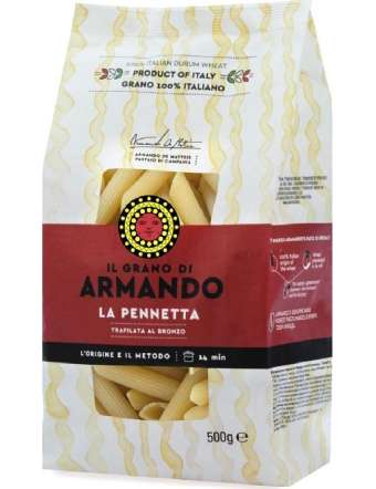 ARMANDO PENNETTA PASTA 100% ITALIANA TRAFILA BRONZO GR 500