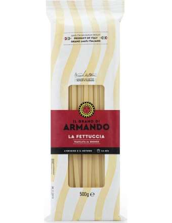 ARMANDO FETTUCCIA PASTA 100% ITALIANA TRAFILA BRONZO GR 500