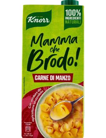 KNORR BRODO MANZO LIQUIDO BRIK LT 1