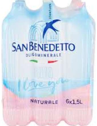 SAN BENEDETTO ACQUA FONTE DEL POLLINO PET LT 2 X 6