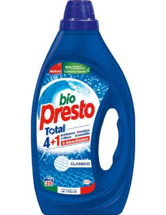 BIO PRESTO 25 LAVAGGI CLASSICO LIQUIDO ML 1239