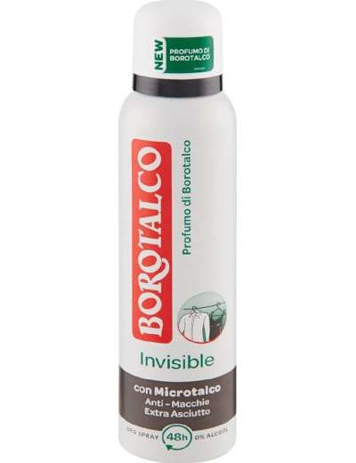 BOROTALCO DEODORANTE SPRAY INVISIBLE ML 150