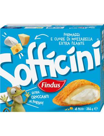 FINDUS SOFFICINI FORMAGGIO MOZZARELLA GR 250