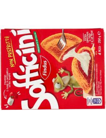 FINDUS SOFFICINI POMODORO MOZZARELLA GR 250