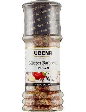 UBENA BARBECUE MIX TAPPO MACINA GR 40