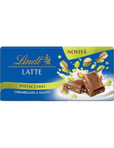 LINDT TAVOLETTA LATTE PISTACCHIO GR 90