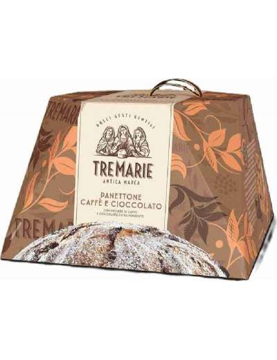 TRE MARIE PANETTONE CAFFE' E CIOCCOLATO GR 930