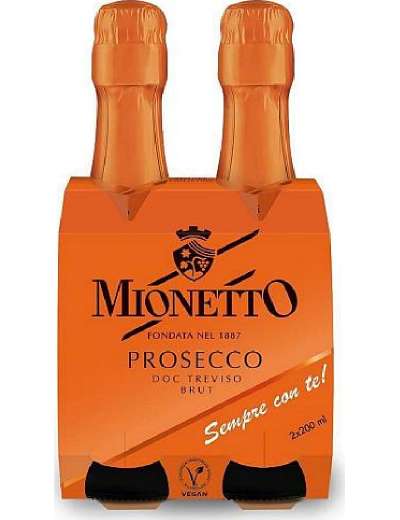 MIONETTO PROSECCO TREVISO BRUT 2X200 ML