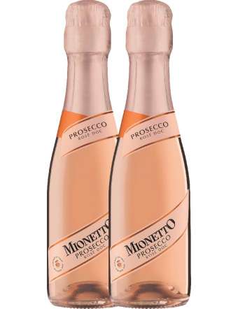 MIONETTO PROSECCO ROSE 2X200ML