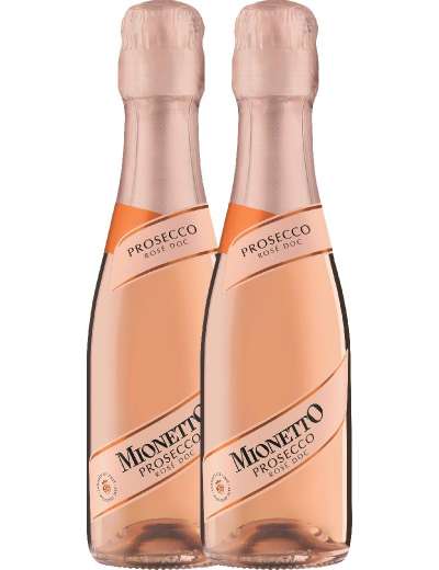 MIONETTO PROSECCO ROSE 2X200ML