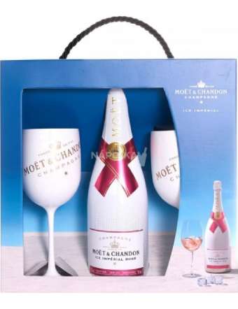 MOET & CHANDON ICE ROSE' THE PERFECT SERVE CL 75