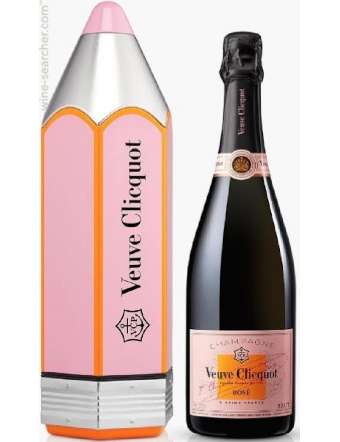 VEUVE CLICQUOT PENCIL ROSE' CL 75