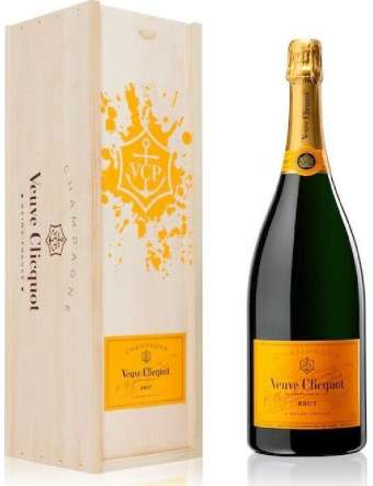 VEUVE CLICQUOT MAGNUM CAISSE BOIS CL 150