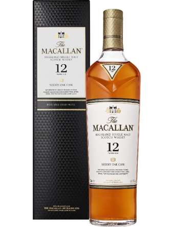 MACALLAN WHISKY 12 YO SHERRY OAK CASK CL 70