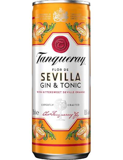 TANQUERAY SEVILLA & TONIC LATTINA ML 250