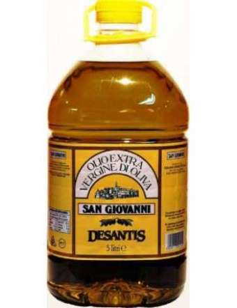 DE SANTIS OLIO EXTRA VERGINE DI OLIVA SAN GIOVANNI PET LT 5