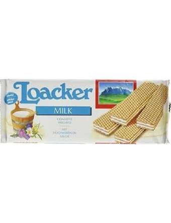 LOACKER WAFER MILK GR 175