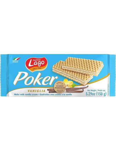 LAGO WAFER VANIGLIA POKER GR 150