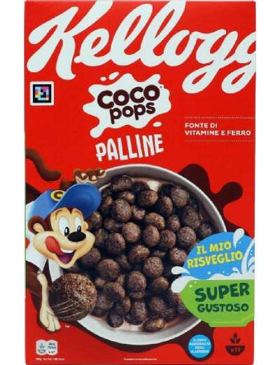 KELLOGG COCO POPS PALLINE GR 330