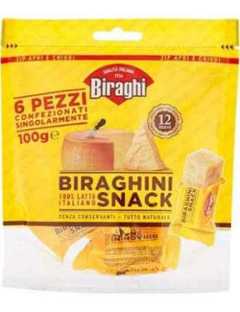 BIRAGHI BIRAGHINI SNACK CUBETTI GR 100