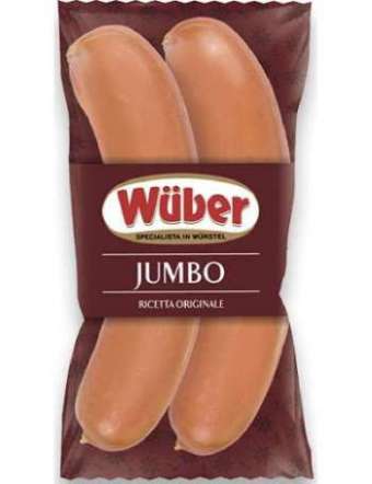 WUBER WURSTEL DELICATESSEN JUMBO GR 300