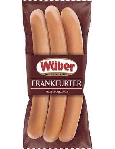 WUBER WURSTEL DELICATESSEN FRANKFURTER GR 200