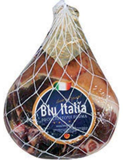 BLUITALIA PROSCIUTTO CRUDO SENZA OSSO RISERVA ADDOBBO KG 8