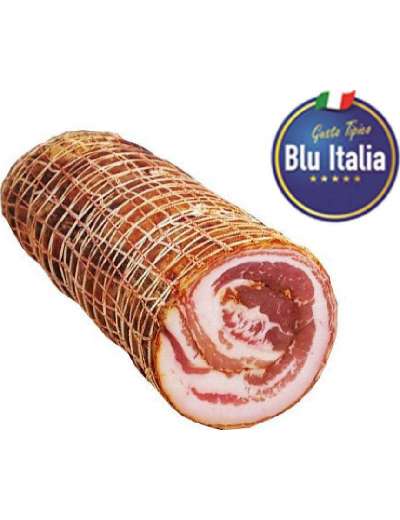 BLU ITALIA PANCETTA ARROTOLATA CON COTENNA CON PEPERONCINO 1/2 KG 2