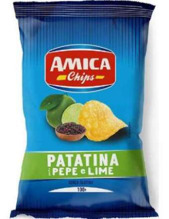 AMICA CHIPS-PEPE E LIMONE GR 100