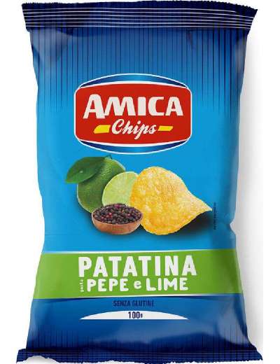 AMICA CHIPS-PEPE E LIMONE GR 100