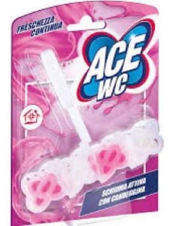 ACE WC TAVOLETTA SCHIUMA ATTIVA CON CANDEGGINA FRESCHEZZA CONTINUA GR 48