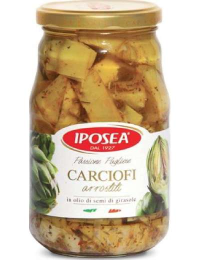 IPOSEA CARCIOFI ARROSTITI SOTT'OLIO ML 530