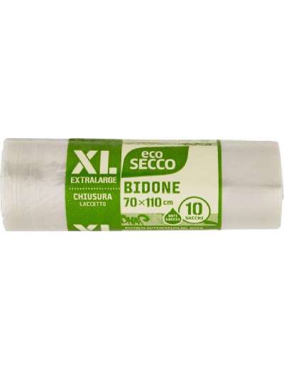 SACME SACCO 70 X 110 NEUTRO TRASPARENTE CON LACCIO PZ 10