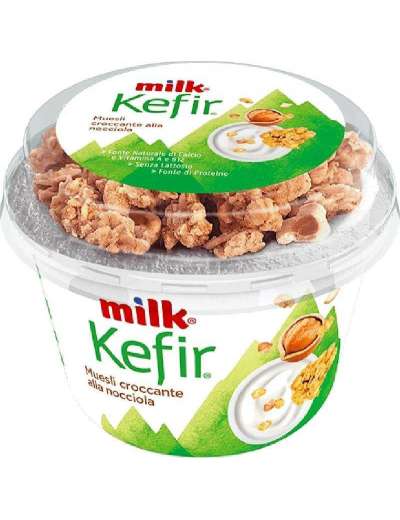 MILK YOGURT KEFIR MIX MUESLI CROCCANTE ALLA NOCCIOLA 160 GR
