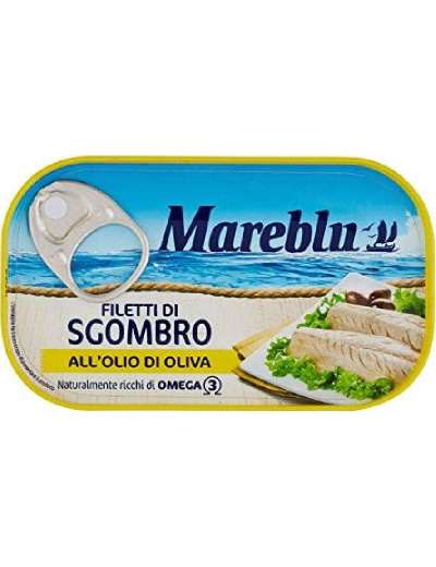 MARE BLU' SGOMBRO OLIO D'OLIVA GR 90