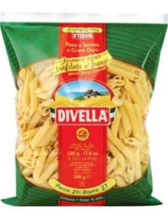 DIVELLA PENNE ZITI RIGATI TRAFILA BRONZO GR 500