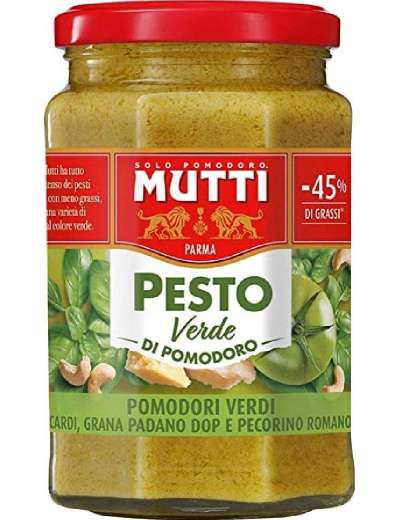 MUTTI PESTO VERDE POMODORO GR 180
