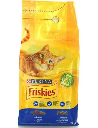 FRISKIES GATTO TONNO E VERDURE AGGIUNTE KG 2