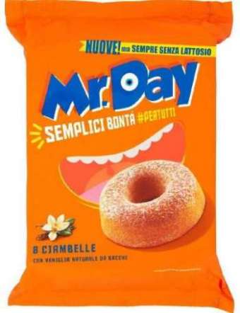 MR DAY CIAMBELLA VANIGLIA SENZA LATTOSIO GR 320