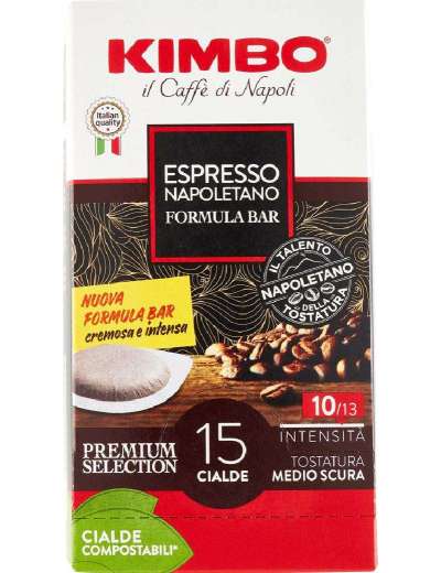 KIMBO CIALDA ESPRESSO NAPOLI 15 CIALDE