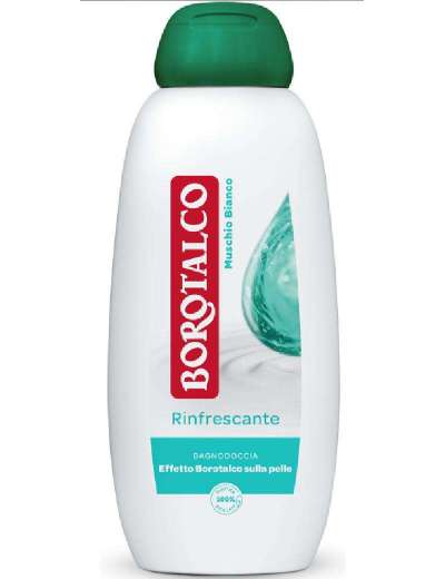 BOROTALCO BAGNOSCHIUMA RINFRESCANTE MUSCHIO BIANCO ML 450
