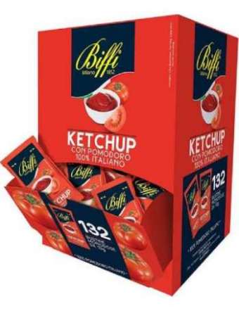 BIFFI BUSTINE MONO KETCHUP PZ 132 X 10 GR