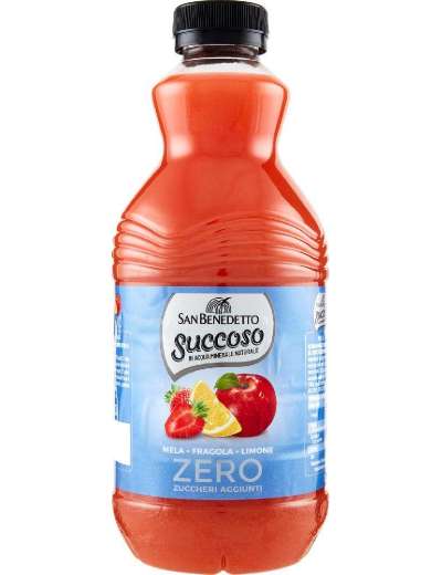 SAN BENEDETTO SUCCOSO ZERO MELA FRAGOLA LIMONE CL 90