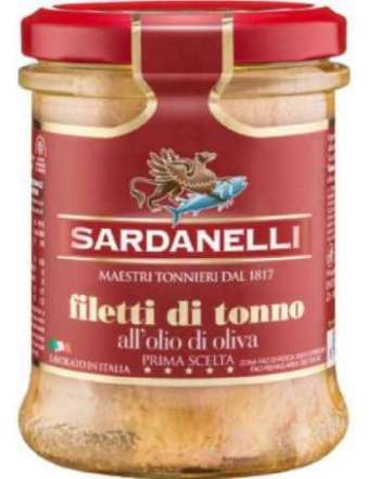 SARDANELLI FILETTI O/OLIVA TONNO VT GR 190