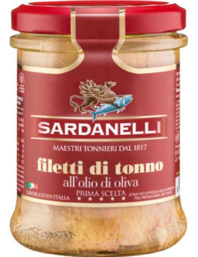 SARDANELLI FILETTI O/OLIVA TONNO VT GR 190