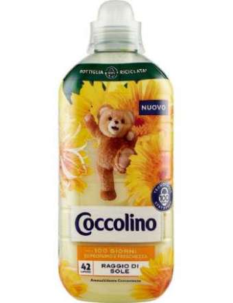 COCCOLINO CONCENTRATO 42 LAVAGGI RAGGIO DI SOLE ML 980