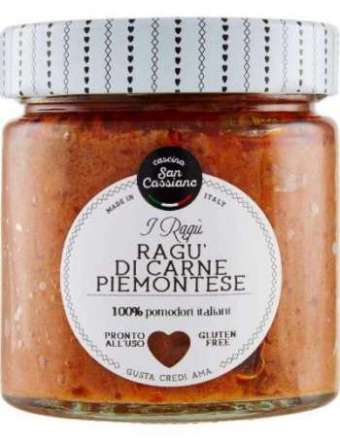 SAN CASSIANO RAGU' DI CARNE PIEMONTESE GR 190