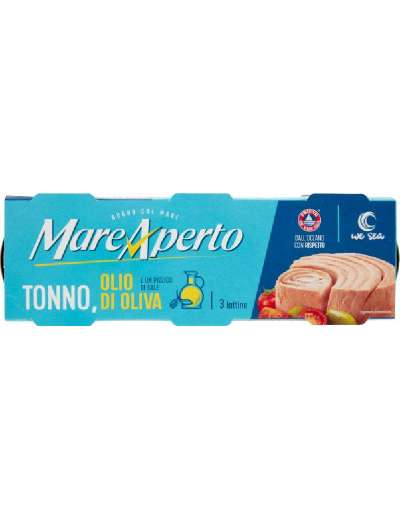 MAREAPERTO TONNO O/OLIVA 3X70G CF GR 210